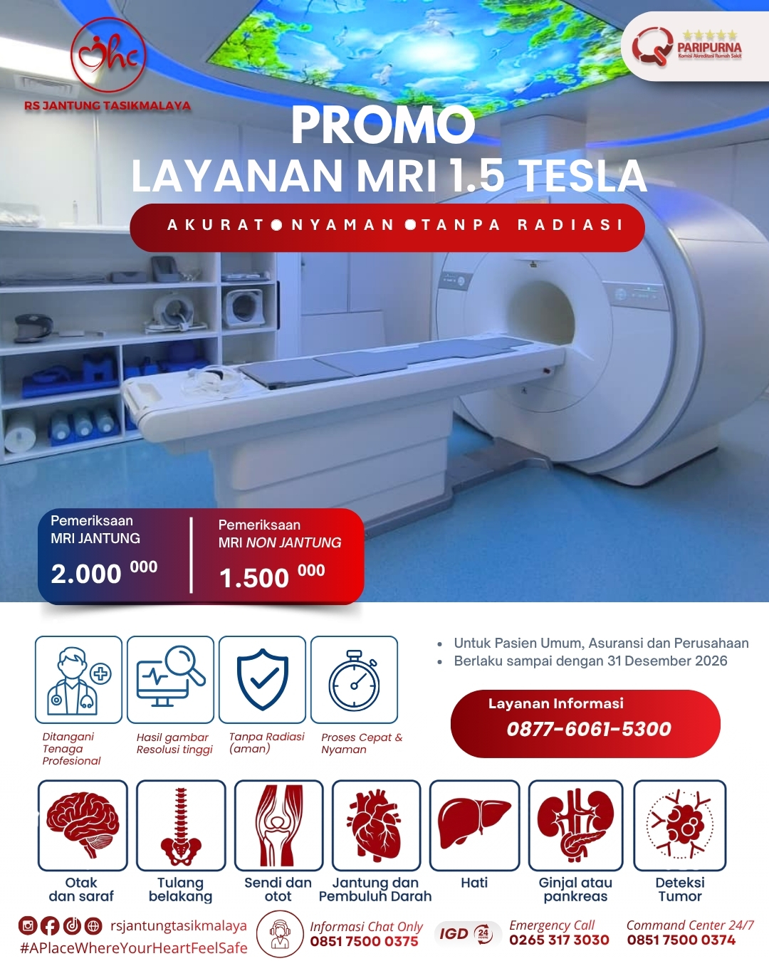 Pemeriksaan MRI Jantung